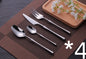 Four-piece Stainless Steel Cutlery Spoon