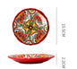 Underglaze Ceramic Tableware Bohemian Household Dishes
