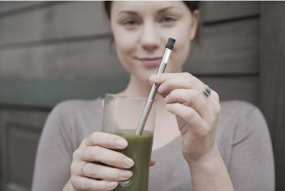 Pocket straw. Reusable Portable Stainless Final Straw