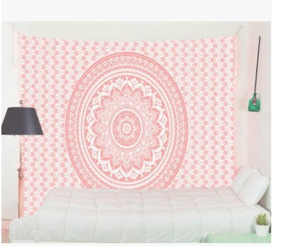 Indian Mandala Tapestry Wall Hanging Sandy Beach Throw Rug Blanket Camping Tent Travel Mattress Bohemian Sleeping Pad Tapestries