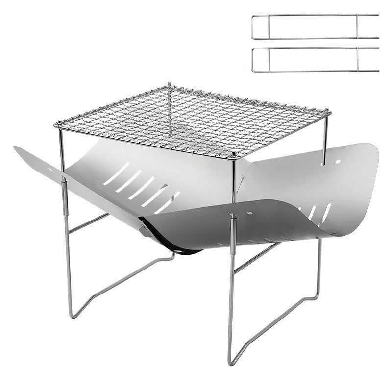 Folding Fire Pit And Campfire And Wood Fire Stove