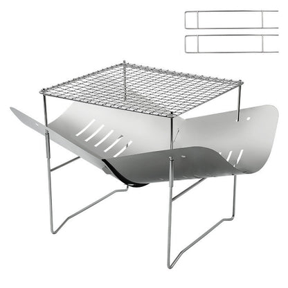 Folding Fire Pit And Campfire And Wood Fire Stove