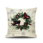 Cartoon christmas pillow pillow