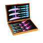 Stainless Steel Steak Cutlery Set Western Cutlery Cutlery Set Gift Box Wooden Box Cutlery