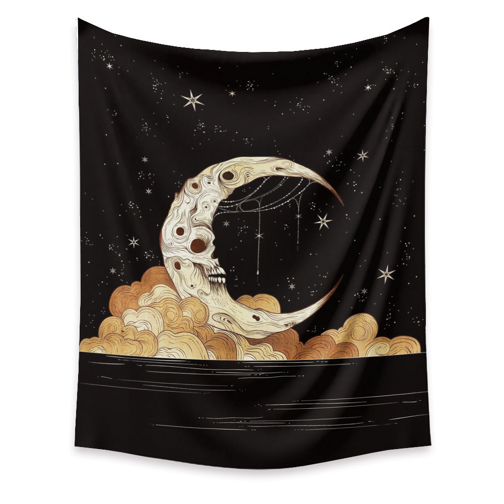 Moon Tapestry Home Decor Background Cloth Wall Hanging Tapestry