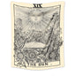 Tarot Card Destiny Astrology Divination Retro Tapestry Wall Tapestry