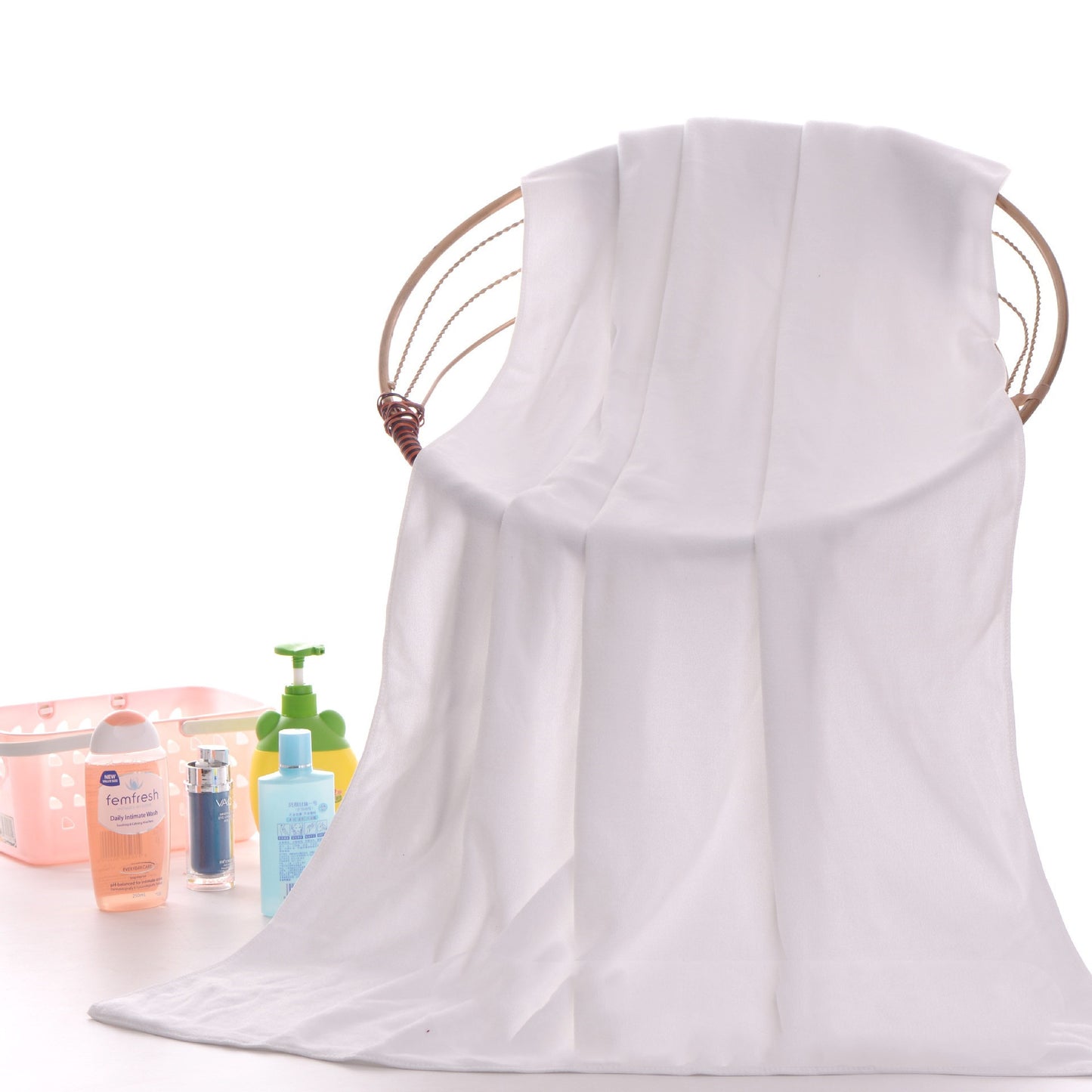 Microfiber Bath Towel Beach Towel Beauty Salon Bed Fire Therapy 70 140 Absorbent Foreign Trade Bath Towel