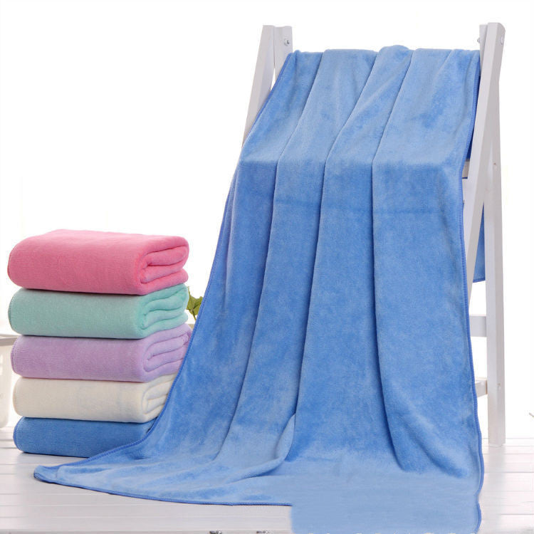 Microfiber Bath Towel Beach Towel Beauty Salon Bed Fire Therapy 70 140 Absorbent Foreign Trade Bath Towel