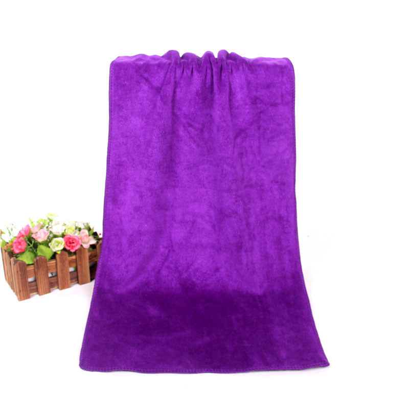 Microfiber Bath Towel Beach Towel Beauty Salon Bed Fire Therapy 70 140 Absorbent Foreign Trade Bath Towel