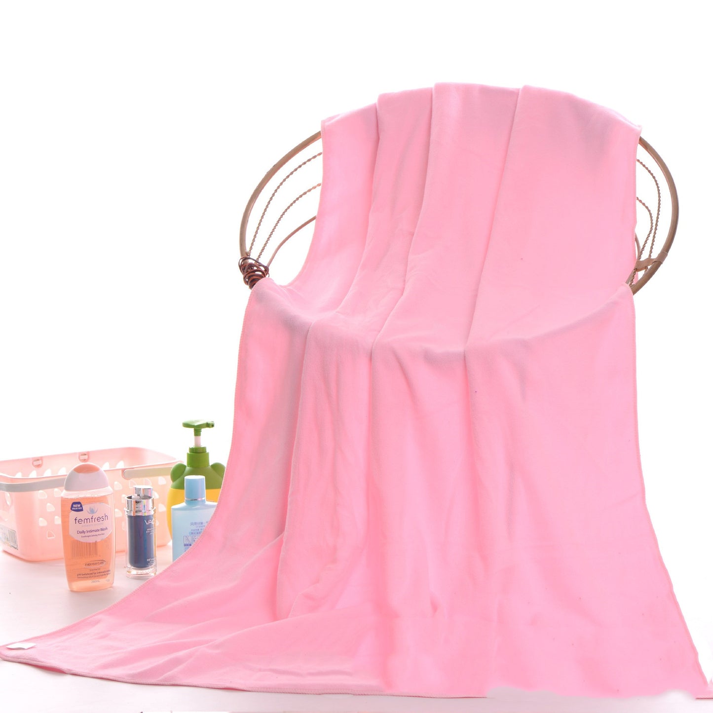 Microfiber Bath Towel Beach Towel Beauty Salon Bed Fire Therapy 70 140 Absorbent Foreign Trade Bath Towel