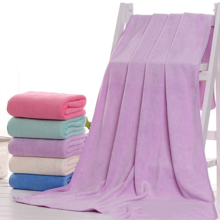 Microfiber Bath Towel Beach Towel Beauty Salon Bed Fire Therapy 70 140 Absorbent Foreign Trade Bath Towel