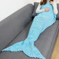 Mermaid Tail Knitting Sleeping Blanket
