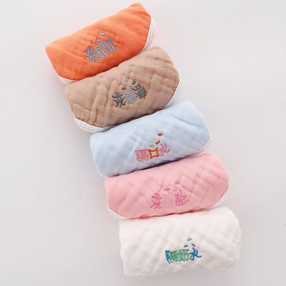 Children's Towel Embroidery Baby Saliva Towel