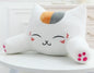 Cat pillow cushion bed back cushion cute waist cushion office sofa pillow lumbar cushion car pillow