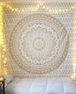 Indian Mandala Tapestry Wall Hanging Sandy Beach Throw Rug Blanket Camping Tent Travel Mattress Bohemian Sleeping Pad Tapestries