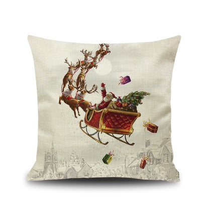Cartoon christmas pillow pillow
