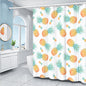 Cartoon Fruit Series Shower Curtain Set