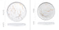 Nordic Style Marble Plate Household Ceramic Dish