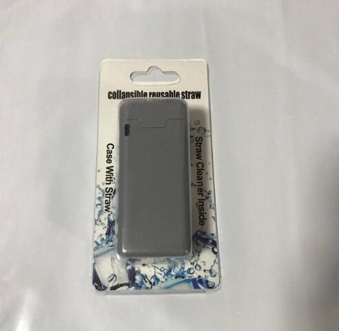 Pocket straw. Reusable Portable Stainless Final Straw
