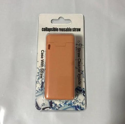 Pocket straw. Reusable Portable Stainless Final Straw