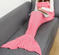 Mermaid Tail Knitting Sleeping Blanket