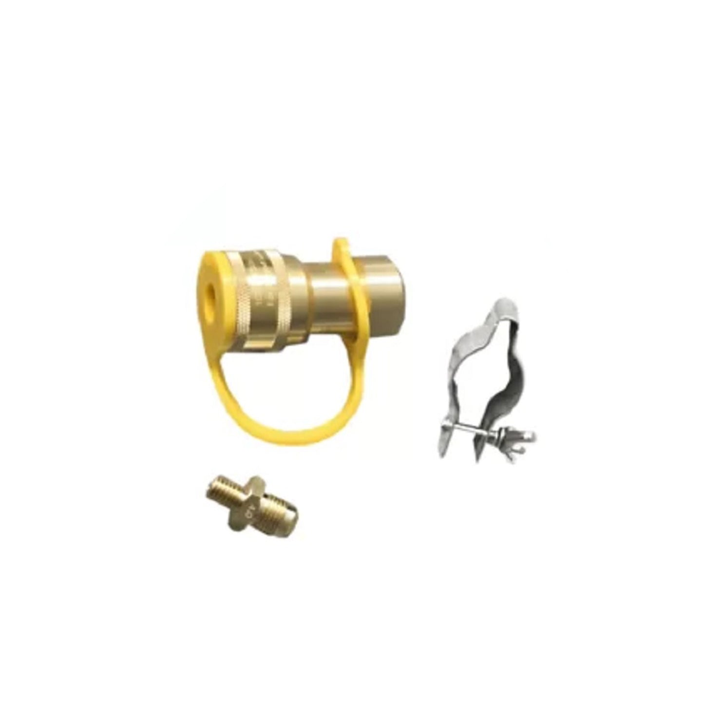 Rubber-to-metal Fire Pit Natural Gas Conversion Kit