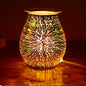 3D glass electric aromatherapy lamp