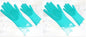 Silicone Heat-resistant Cleaning Brush Scrubbing Gloves