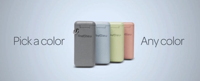 Pocket straw. Reusable Portable Stainless Final Straw