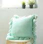 Bohemian Knitted Cushion Cover with Fringe