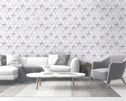 Peel and Stick Geometric Pattern Wallpaper