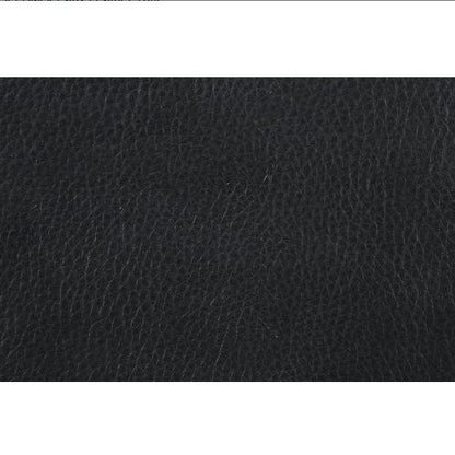 Living Room Furniture 2pc Sofa Set Black Faux Leather Tufted Sofa Loveseat W Pillows Cushion Couch