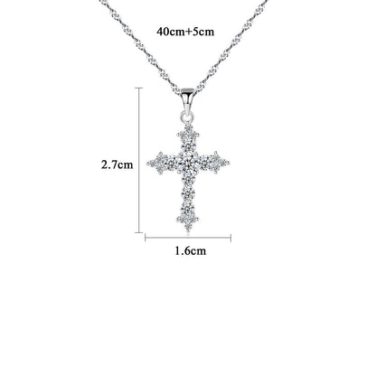 Sterling Silver Cross Necklace