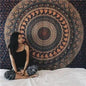 Indian Mandala Tapestry Wall Hanging Sandy Beach Throw Rug Blanket Camping Tent Travel Mattress Bohemian Sleeping Pad Tapestries