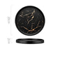 Nordic Style Marble Plate Household Ceramic Dish