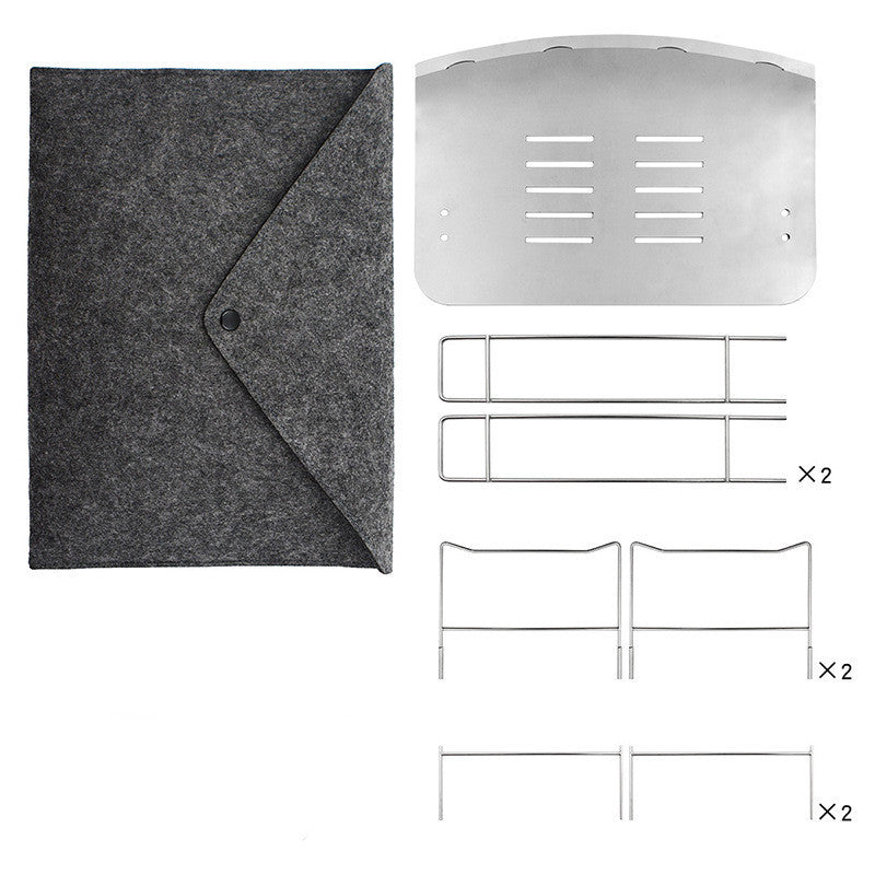 Folding Fire Pit And Campfire And Wood Fire Stove