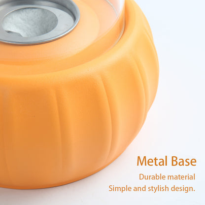 1pc Exclusive Design Large Pumpkin Alcohol Stove, Real Fire Tremendous Pumpkin Indoor Fire Pit Mini Alcohol Lamp, Personal Fireplace Indoor And Outdoor Camping Rectangle Fire Pit Alcohol Fireplace,