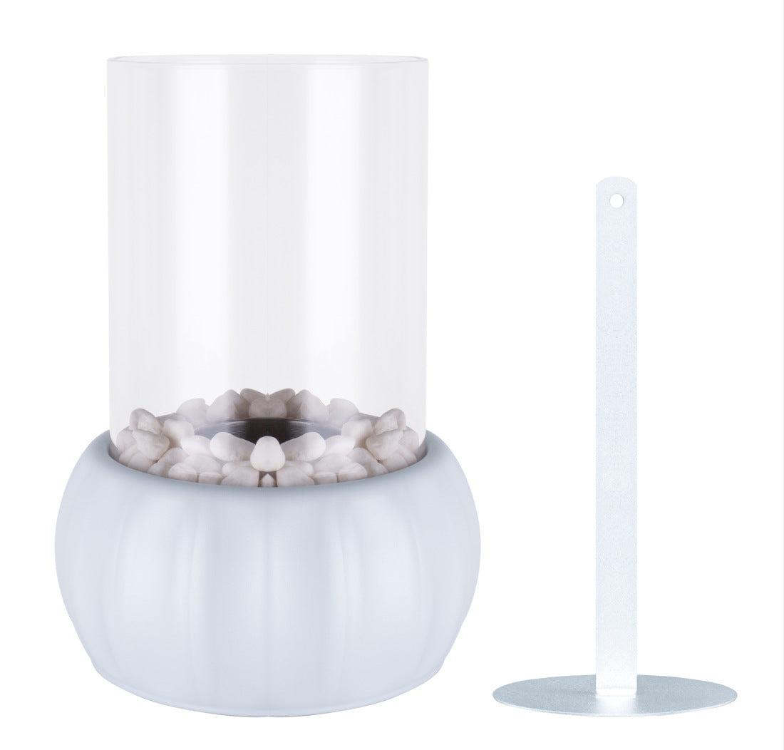 1pc Exclusive Design Large Pumpkin Alcohol Stove, Real Fire Tremendous Pumpkin Indoor Fire Pit Mini Alcohol Lamp, Personal Fireplace Indoor And Outdoor Camping Rectangle Fire Pit Alcohol Fireplace,