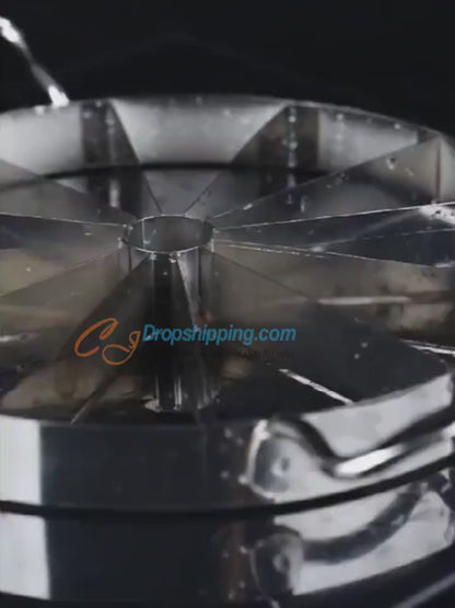 Large stainless steel watermelon cutter